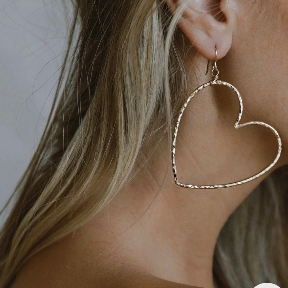 Wire Heart drops - Picture 5 of 6